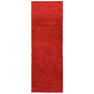Červený metrážny koberec