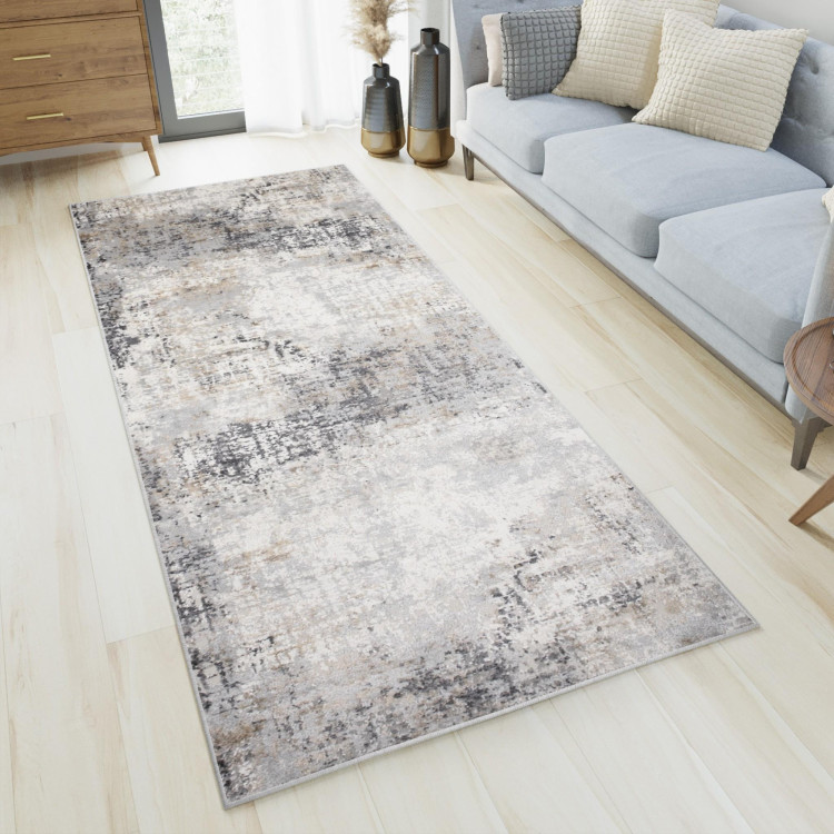 Metrážny moderný koberec s jemným vzorom