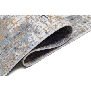 Modro-biely metrážny koberec