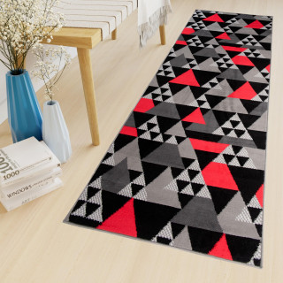 Moderný vzorovaný metrážny koberec