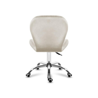 Béžové velúrové kreslo Mark Adler FUTURE 3.0 BEIGE VELUR