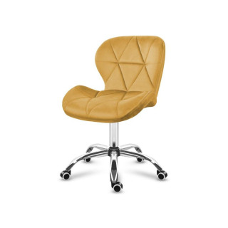 Velúrové žlté kreslo Mark Adler FUTURE 3.0 MUSTARD YELLOW