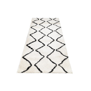 Moderný metrážny koberec so vzorom