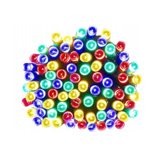 Farebné LED svetielka na stromček - 22 m