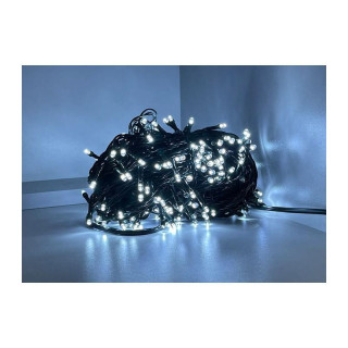 Vianočné LED svetielka v studenej bielej farbe - 15 m