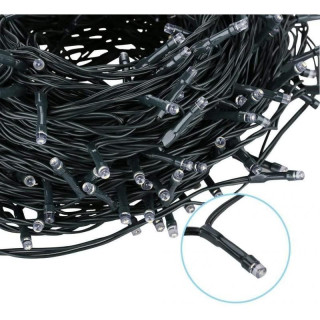 Teplé biele vianočné LED svetielka - 15 m