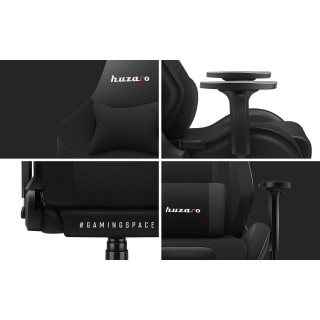 Čierne herné kreslo Huzaro FORCE 7.6 Black