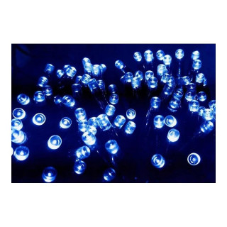 Vianočné modré LED svetielka - 8 m