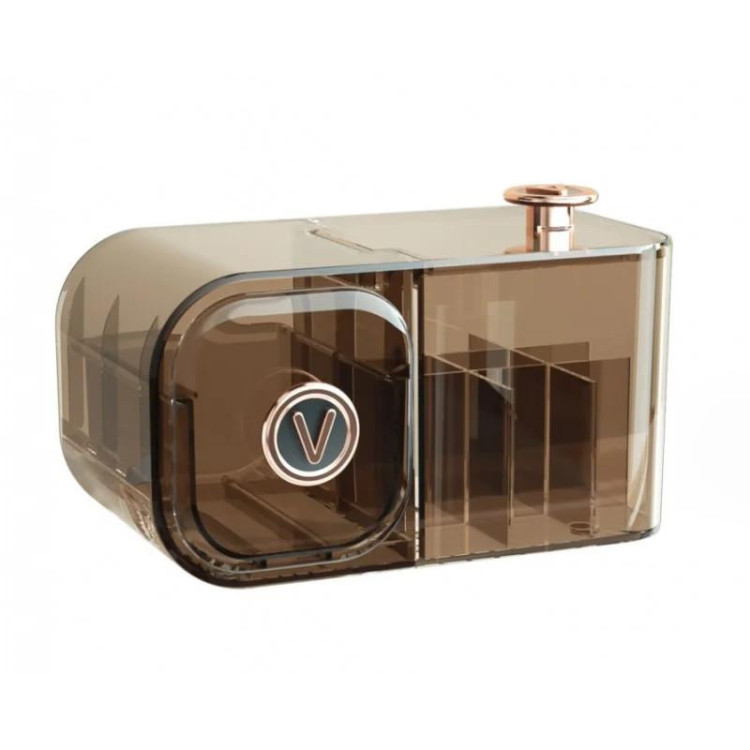 Organizér na kozmetiku s priehradkami