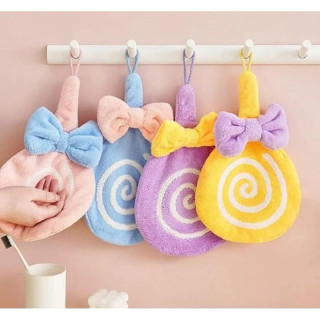 Rýchloschnúci žltý uterák na ruky