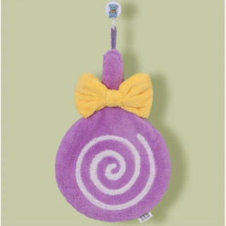 Fialový rýchloschnúci uterák na ruky