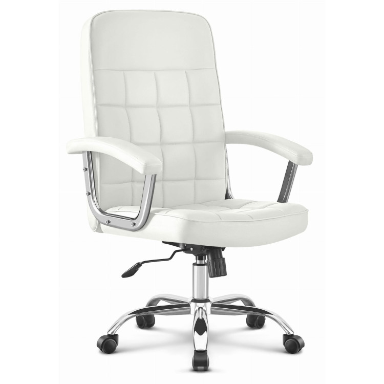 Biele kancelárske kreslo HELLS Chair HC- 1020