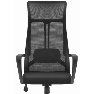 Čierne látkové kancelárske kreslo HELLS Chair HC- 1025