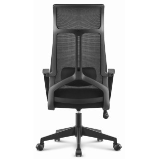Čierne látkové kancelárske kreslo HELLS Chair HC- 1025