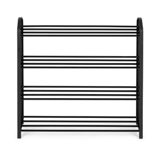 Kovový botník so 4 policami