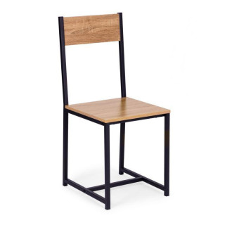 Zostava kovových stoličiek a stola