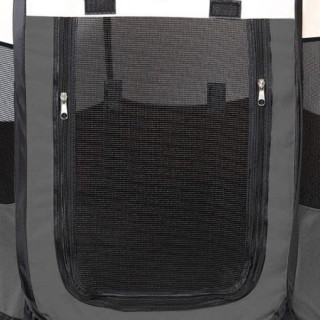 klietka pre psov a mačky - šedá