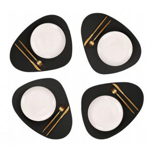 Nepremokavá čierna podložka na stôl