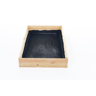 Drevený záhon na zeleninu - 120x80x18cm