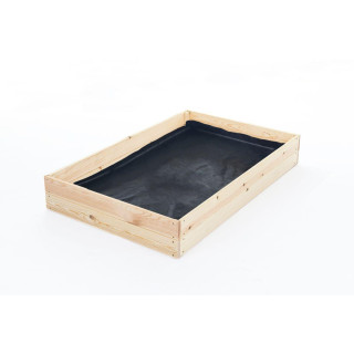 Drevený záhon na zeleninu - 120x80x18cm