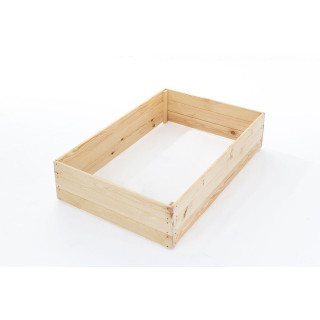 Záhradný drevený záhon - 120x80x27cm