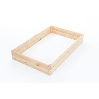 Drevený záhon na zeleninu - 140x80x18cm