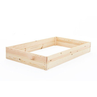 Drevený záhon na zeleninu - 140x80x18cm