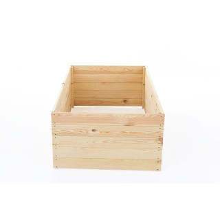 Drevený záhon na zeleninu - 140x80x18cm