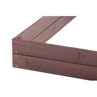 Drevený impregnovaný záhon - 120x100x18cm