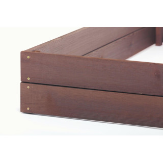 Impregnovaný záhradný záhon - 120x120x18cm