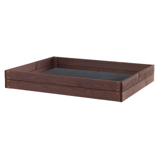 Impregnovaný záhradný záhon - 120x120x18cm