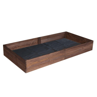 Drevený impregnovaný záhon - 200x120x27cm