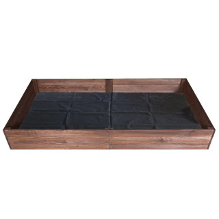 Drevený impregnovaný záhon - 200x120x27cm