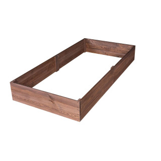 Drevený impregnovaný záhon - 200x120x27cm