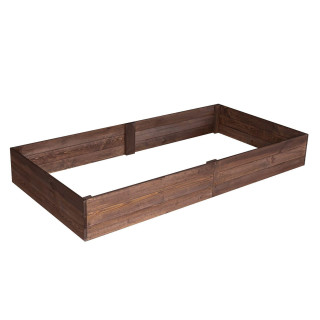 Drevený impregnovaný záhon - 240x100x27cm