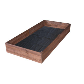 Drevený impregnovaný záhon - 240x100x27cm