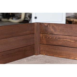 Impregnovaný drevený záhon - 240x120x27cm