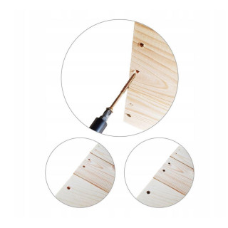 Drevený záhon na zeleninu - 240x120x27cm