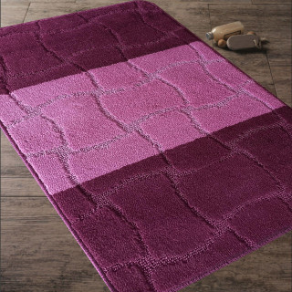 Kúpeľňová zostava koberčekov fialovej farby