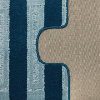 Kúpeľňová tyrkysová zostava koberčekov