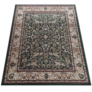 Zelený vintage koberec