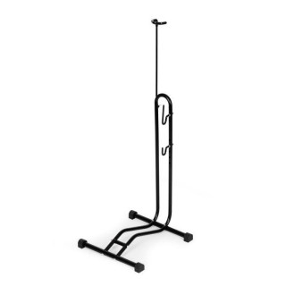 Stojan na bicykle 3v1, čierny servisný držiak bicyklov