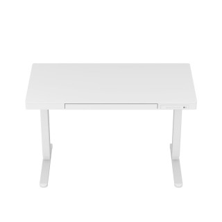 Biely elektrický stôl Mark Adler Leader 8.2