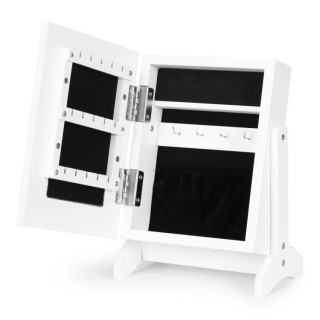 Organizér na šperkovnicu so zrkadlom