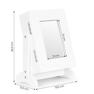 Organizér na šperkovnicu so zrkadlom