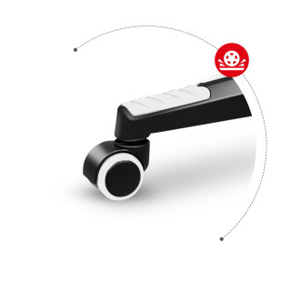 Siv stol iz blaga Huzaro FORCE 7.9 Grey Mesh