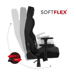 Gaming stol iz blaga Huzaro FORCE 7.9 Black Mesh