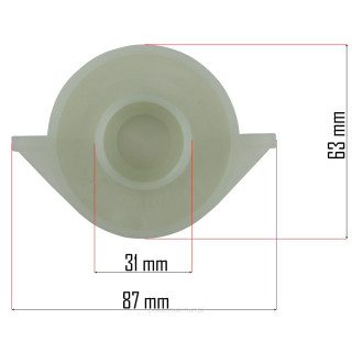 Nosilec gredi za perlator PM-AEW-2400M-OW