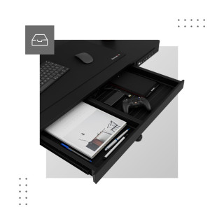 Elektrický čierny stôl Mark Adler Leader 8.2