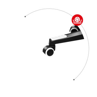 Herné kreslo Huzaro v ružovej farbe FORCE 4.7 PINK MESH